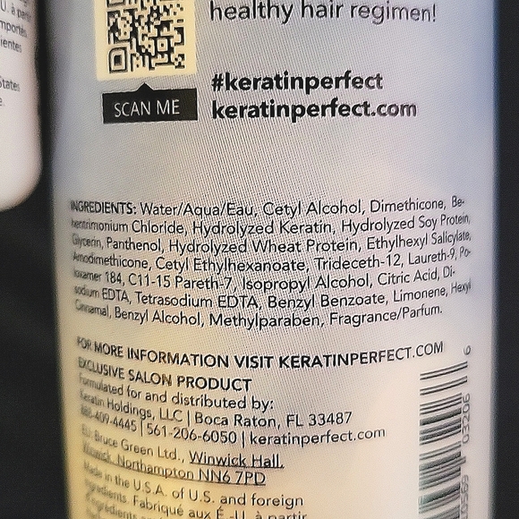Keratin Perfect by Keratin Complex Keratin Color Smoothing Shamp. & Cond. (NEW) - Picture 6 of 7